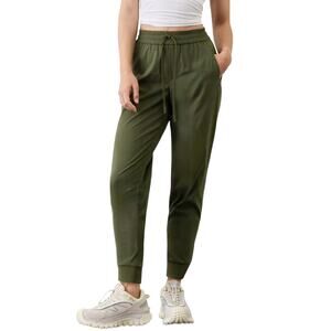 Athleta Trekkie Relaxed Mid Rise Joggers Sz XS or S New $99 Olive Green Pants